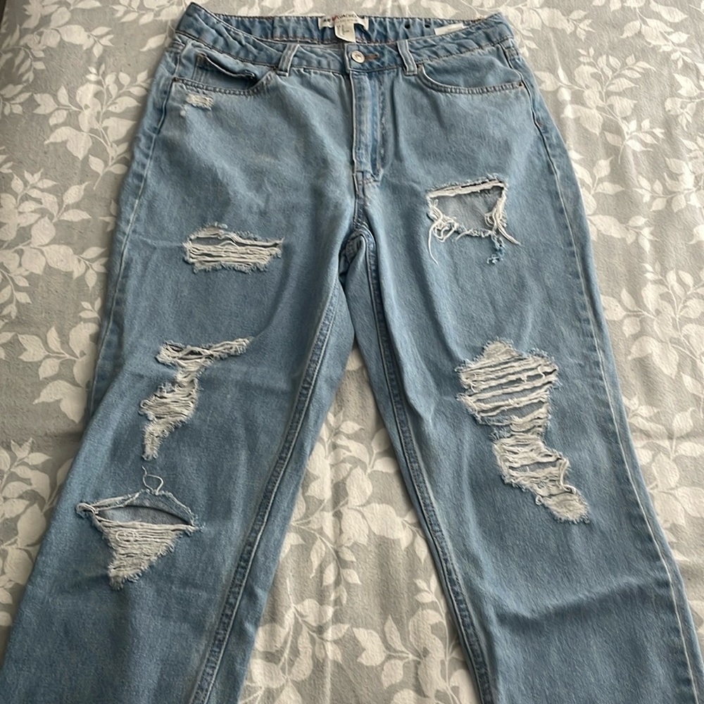 ripped blue jeans, don’t fit me anymore